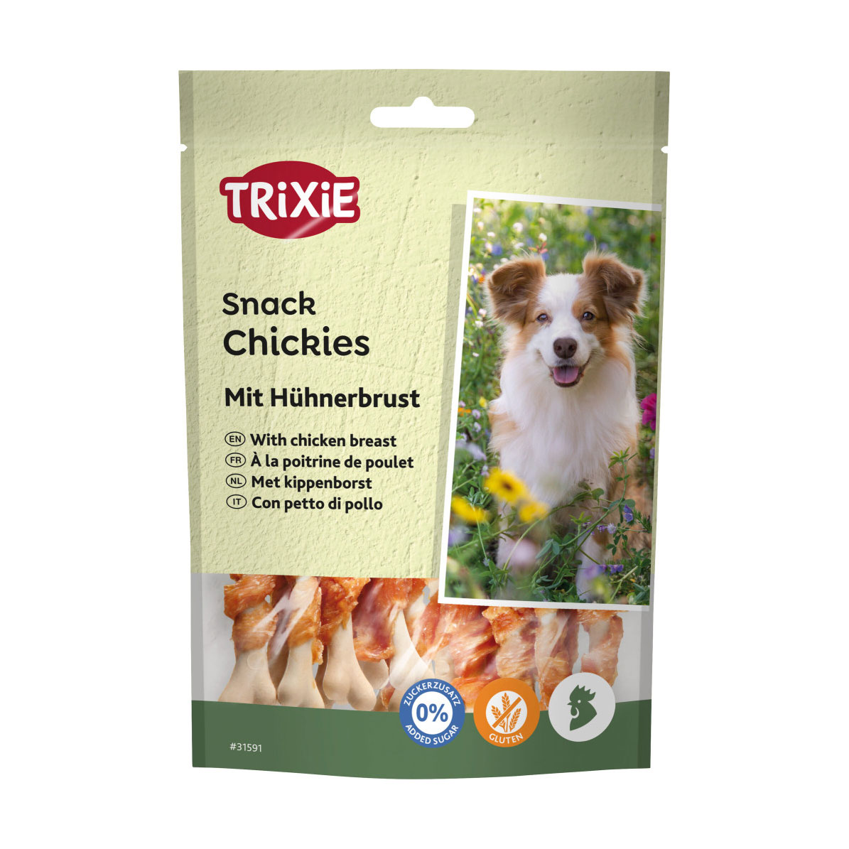 Ласощі для собак Trixie Premio Chickies з курячою грудкою, 100 г